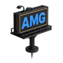 Static Billboard Pin Icon for AMG Outdoor – Used to mark static billboard locations on map.